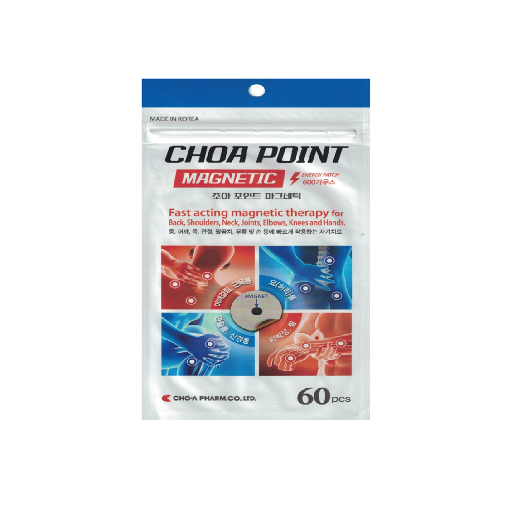 조아 포인트 마그네틱 Cho-A Point Plaster 60 Reusable Dots/Pack