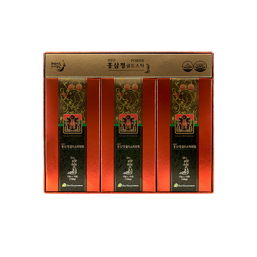 뉴파워 홍삼정 골드스틱New Power Red Ginseng Gold Stick 10g x 30 packets