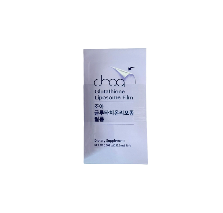 글루타치온 리포좀 필름 Choa Glutathione Liposome Film 30 Strips/Box – NEW POWER HEALTH