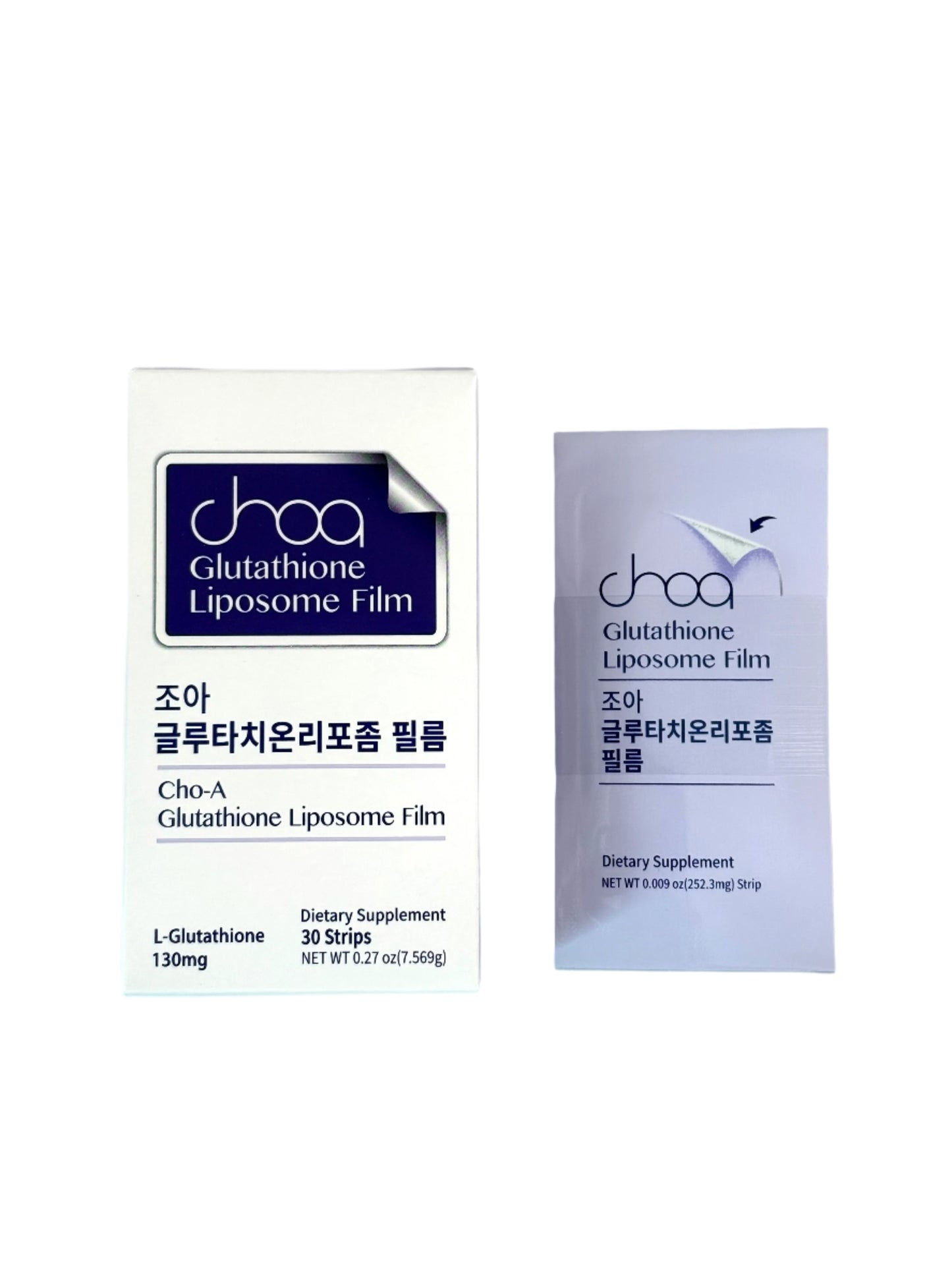 글루타치온 리포좀 필름  Choa Glutathione Liposome Film 30 Strips/Box