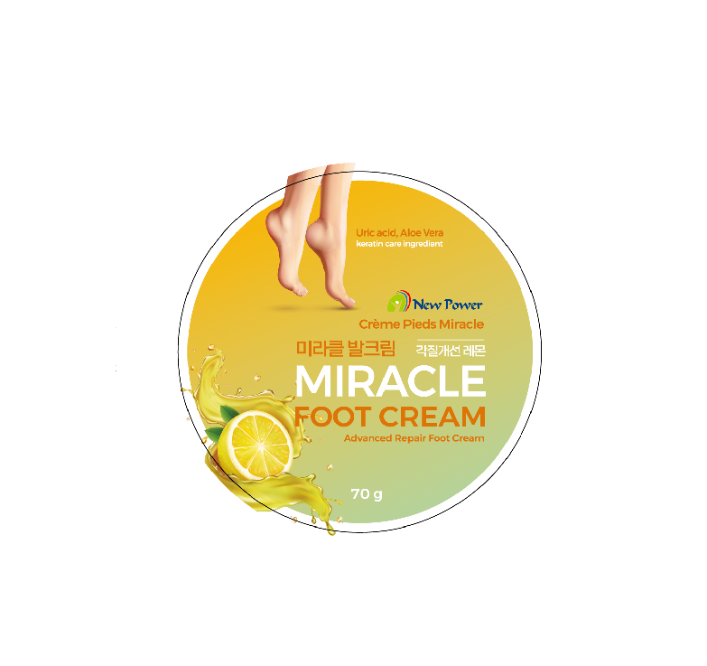미라클 발크림 레몬 Miracle Foot Cream Lemon