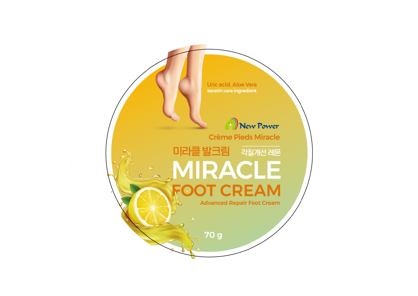 Miracle Foot Cream Lemon